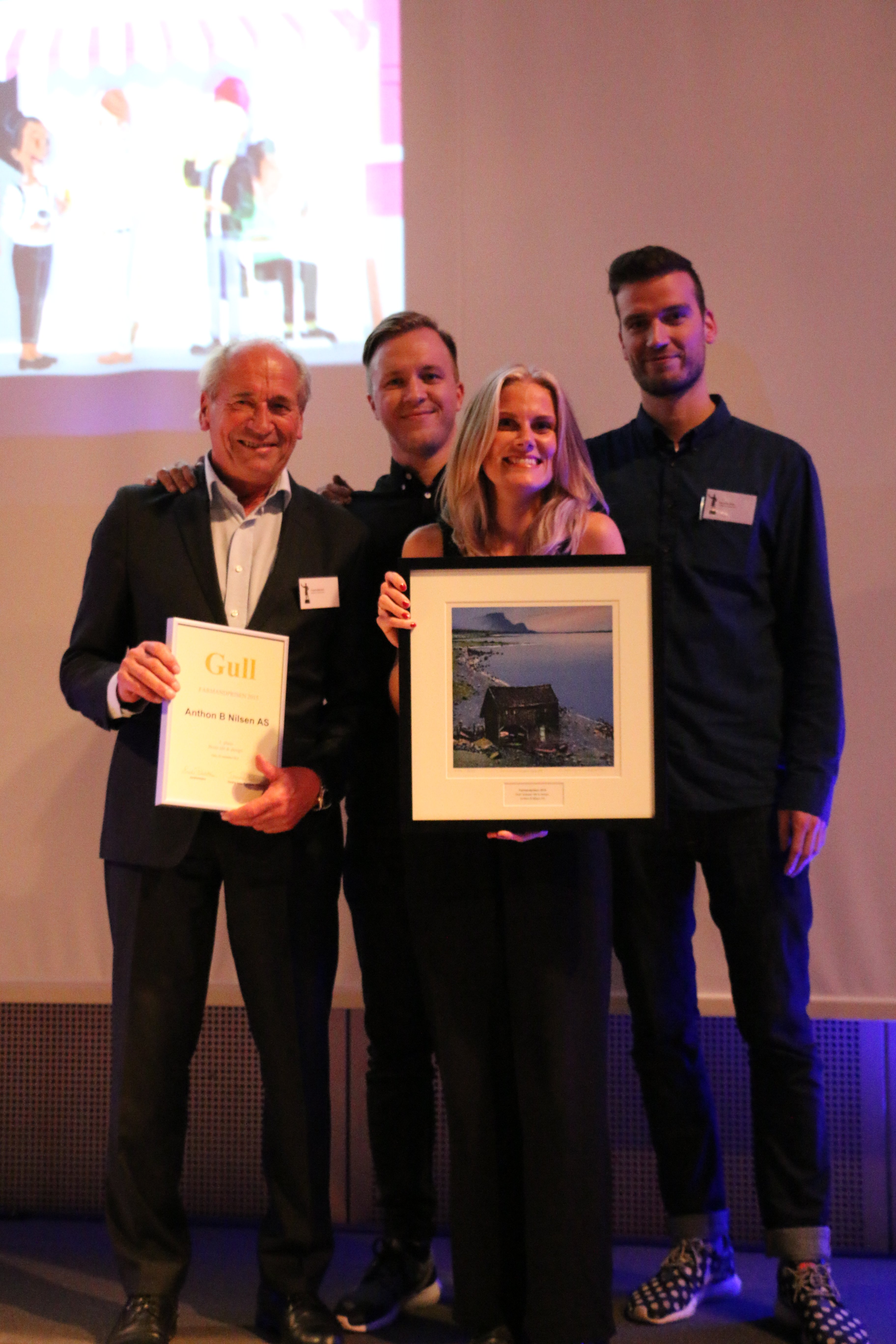 Farmandprisen Beste Årsrapport 2015 - Beste Ide & design nr 1: Anthon B Nilsen