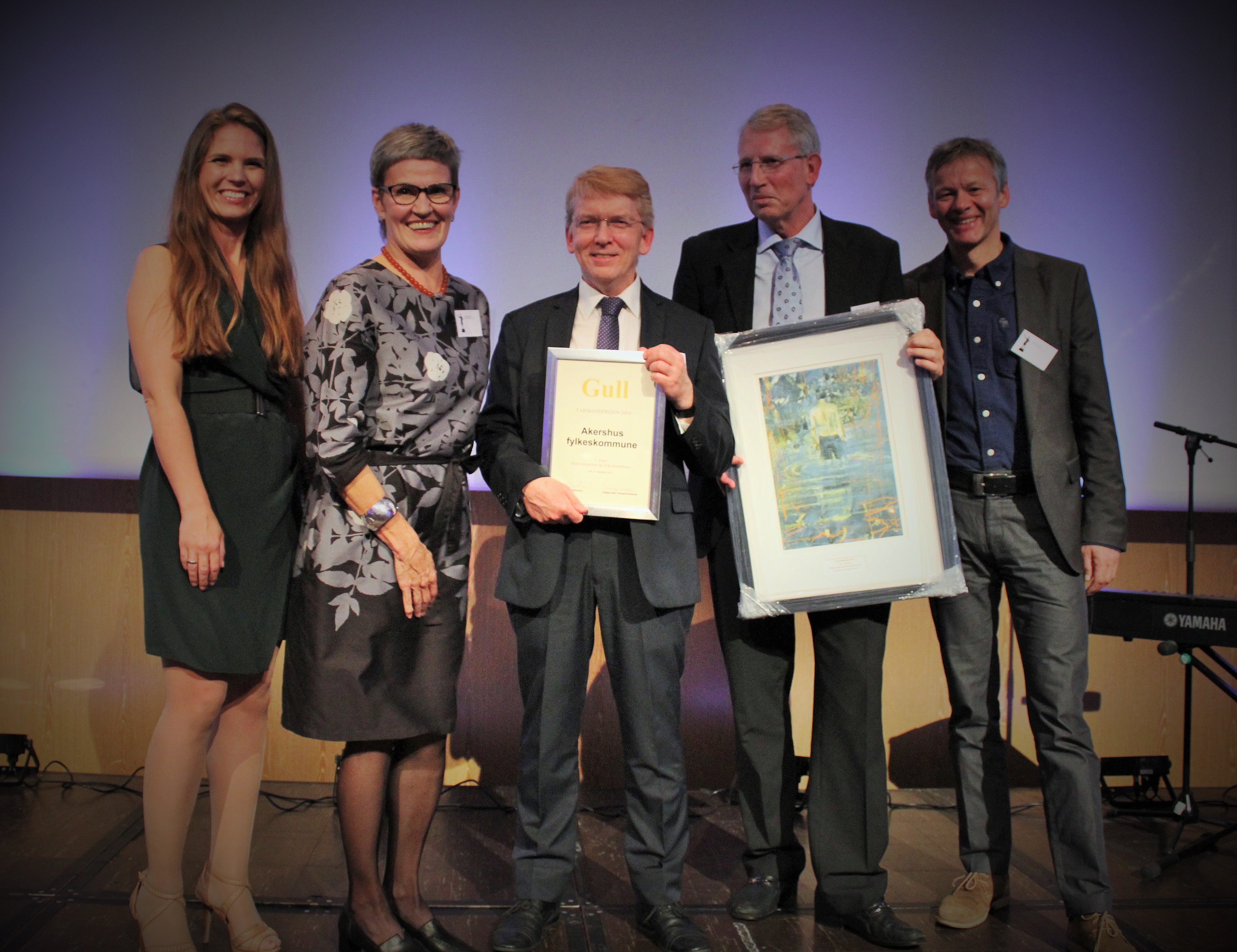 Farmandprisen Beste Årsrapport 2014 - Beste Kommune/fylkeskommune nr 1: Akershus fylkeskommune