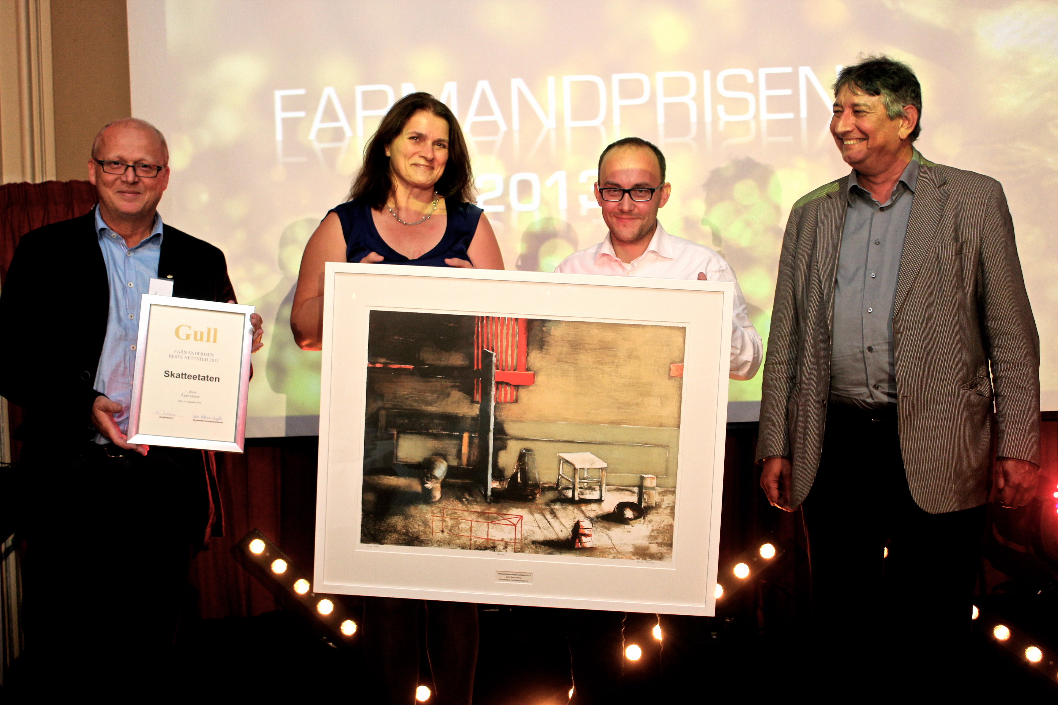 Farmandprisen Beste nettted 2013 - Åpen klasse nr 1: Skatteetaten
